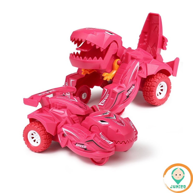 Đồ chơi cho bé trai bé gái ô tô khủng long biến hình giúp trẻ tư duy vận động JUMICO KL