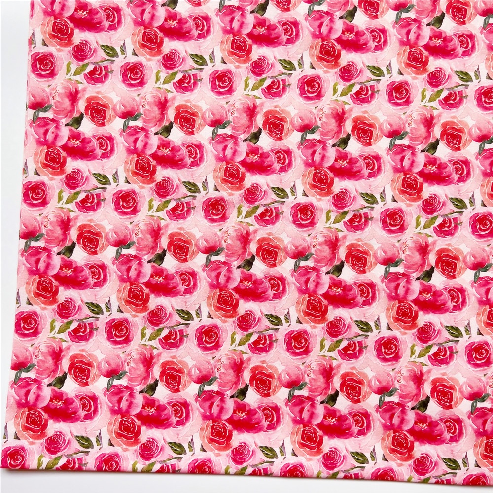 Vải Cotton Rộng 110Cm Họa Tiết Hoa Bồ Công Anh Thanh Lịch