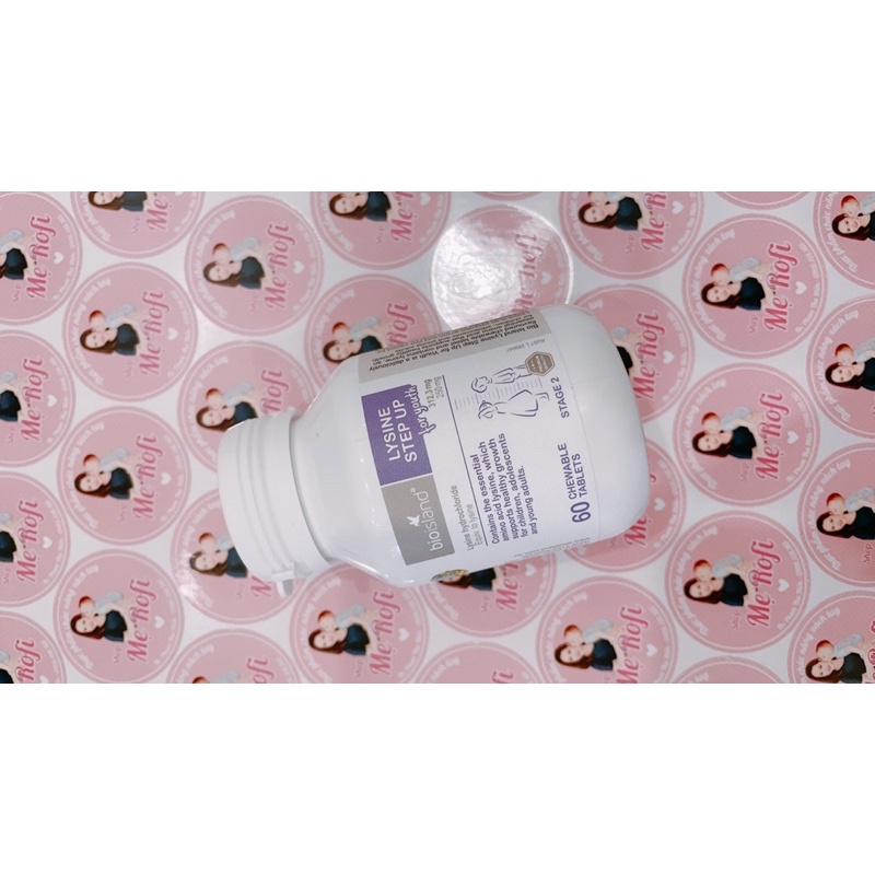 Viên Uống LYSINE STARTER BIO ISLAND Hỗ Trợ Tăng Chiều Cao Cho Bé Từ 7 Tháng Tuổi Của Úc - 150gram Mẹ Rofi