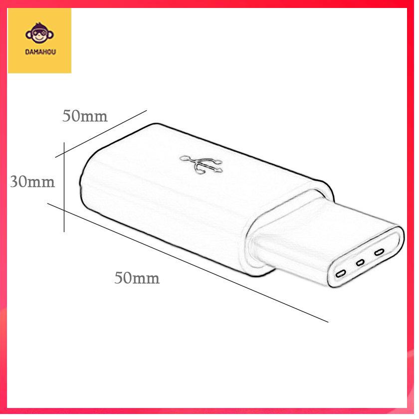 Đầu chuyển đổi phích cắm USB 3.1 Type-C sang cổng cắm Micro USB