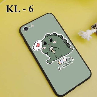 Ốp lưng iphone 6/6s - iphone 7/8 - iiphone 6/6s plus - iphone 7/8 plus - ipx/xs - ip xsmax in hình khủng long dễ thương