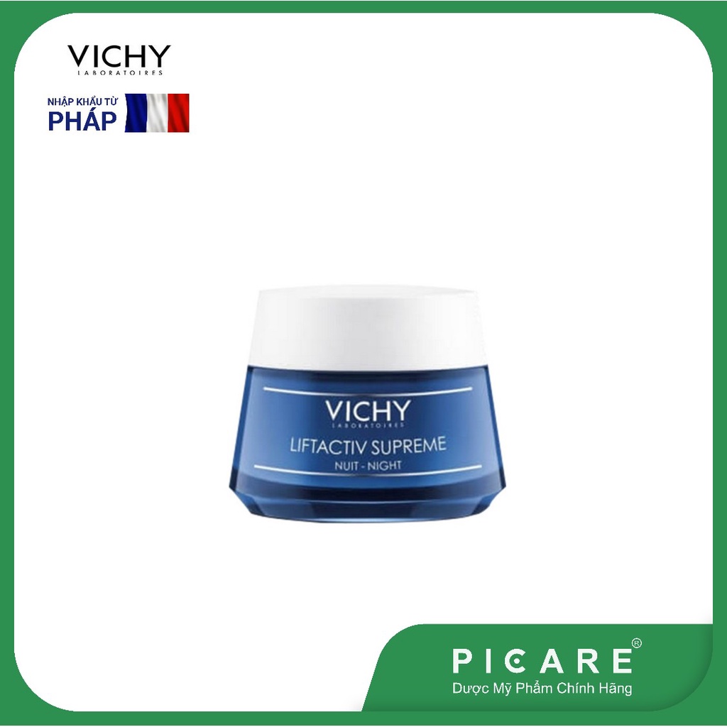 Kem dưỡng chống lão hóa, săn chắc da ban đêm Vichy Liftactiv Supreme Night Cream 50ml