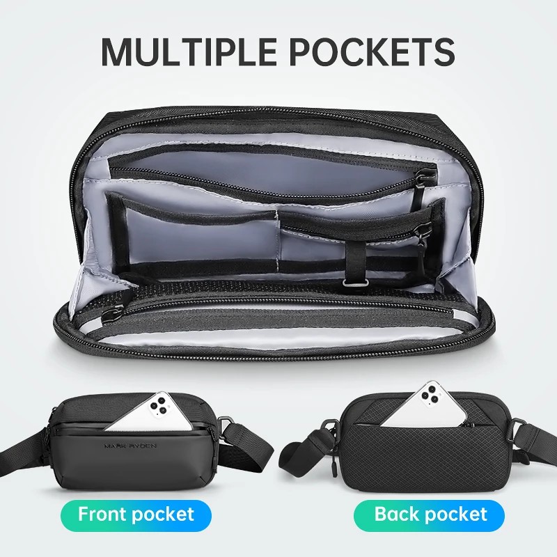 TÚI ĐEO CHÉO NAM MARK RYDEN FI14  Cao Cấp - Chống Thấm Nước - Chính Hãng