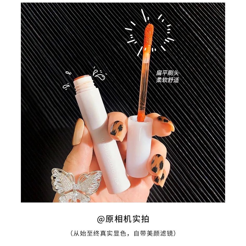 Son môi Zuk dưỡng ẩm chống thấm nước lâu trôi 8 màu tùy chọn