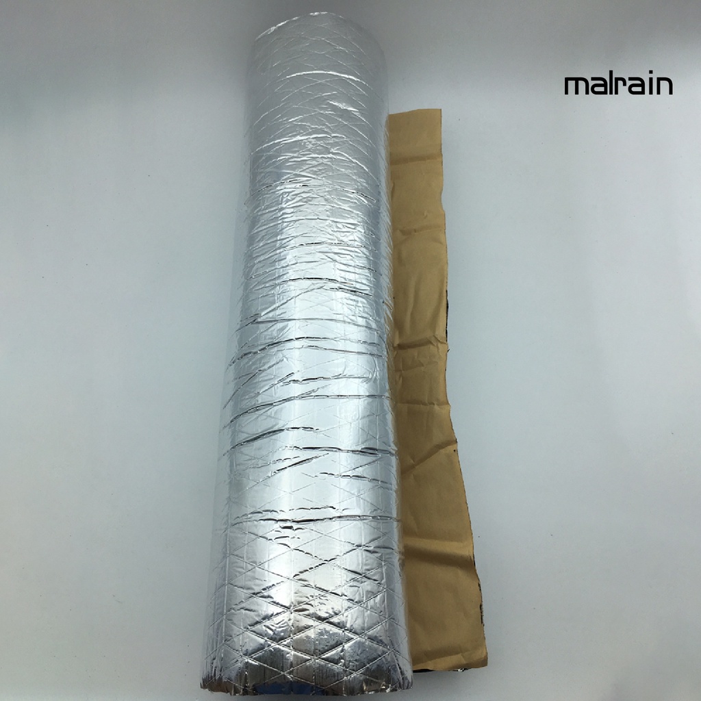 Đệm Cách Âm Tự Dính Hấp Thụ Sốc Màu Bạc Cho Xe Hơi
