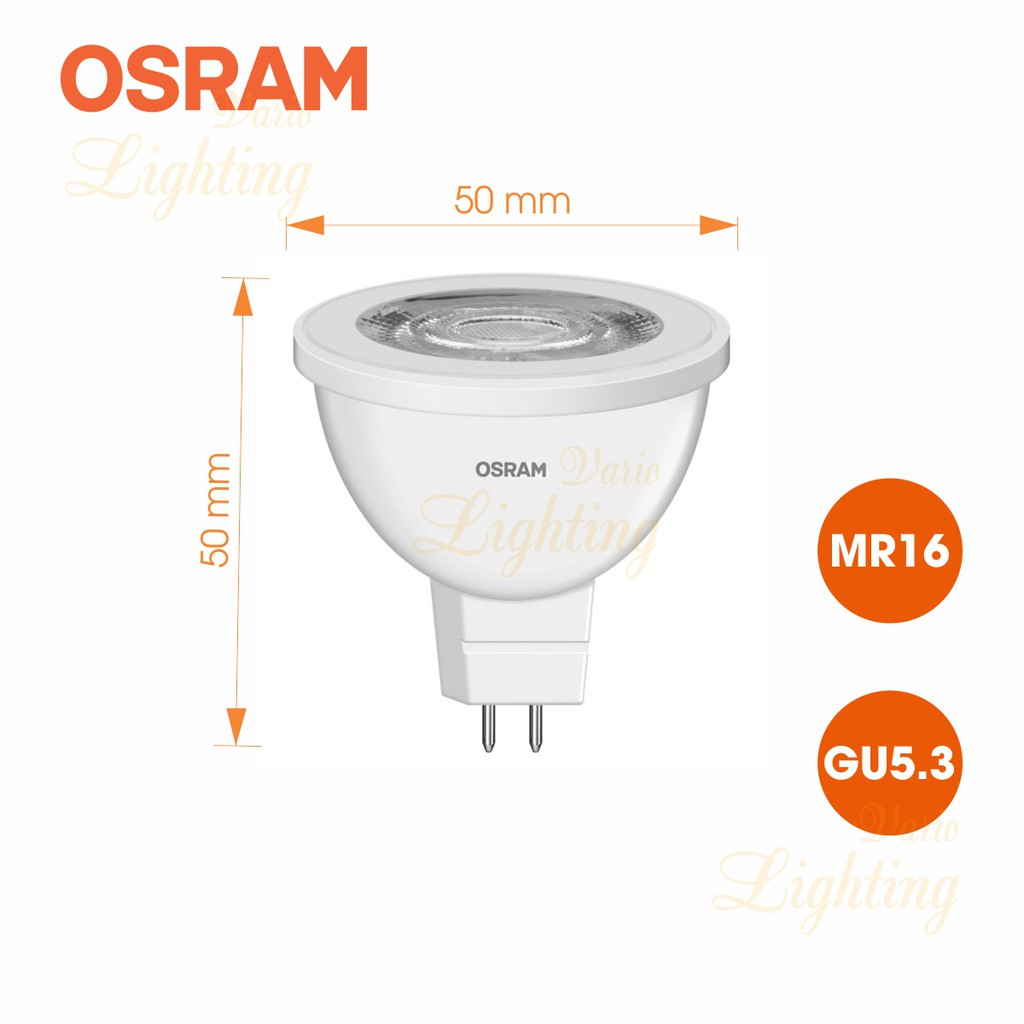 Bóng đèn LED Spotlight OSRAM LED VALUE MR16 230V 7.5W - HÀNG CHÍNH HÃNG [Ánh sáng chất lượng cao]