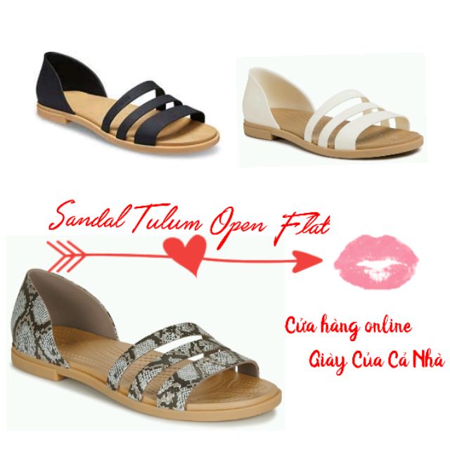 Giày Sandal Tulum Open 2020