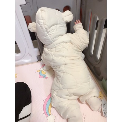 Bộ liền thân mùa đông cao cấp chính hãng NOZI cho bé , body bé trai , bodysuit bé gái dễ thương