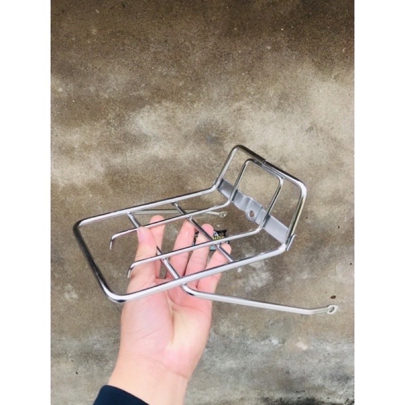 BaGa trước dream đỡ giỏ,trang trí xe hàng đẹp dày dặn.