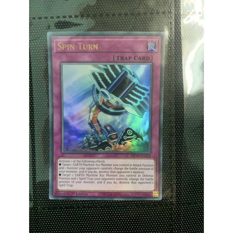 bài yugioh: Spin turn
