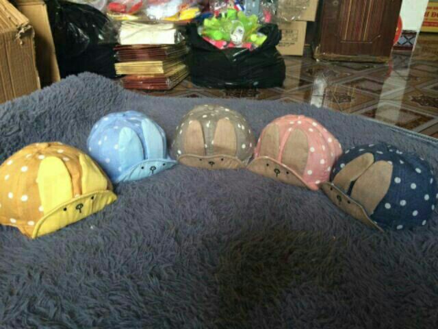 Mũ tai thỏ cho bé