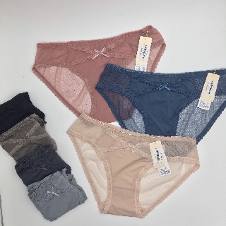  Quần Lót Ren Pha Cotton Lạnh Mềm Mại, Siêu Nhẹ, Viền Ren Sexy Gợi Cảm| Quần Chip Hàng Cao Cấp
