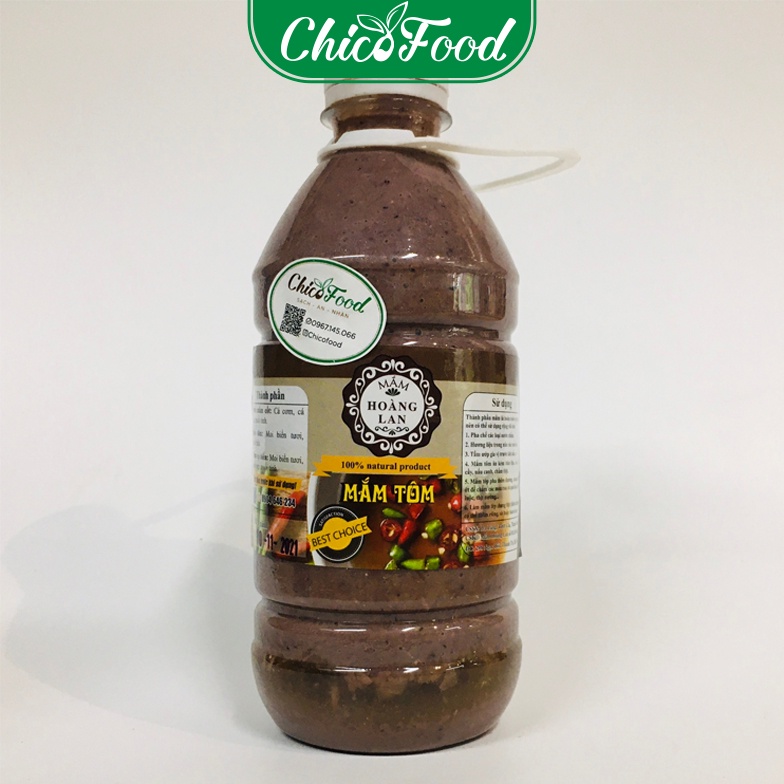 Mắm Tôm Ngon Đậm Đặc Hoàng Lan Chai 300ml-500ml