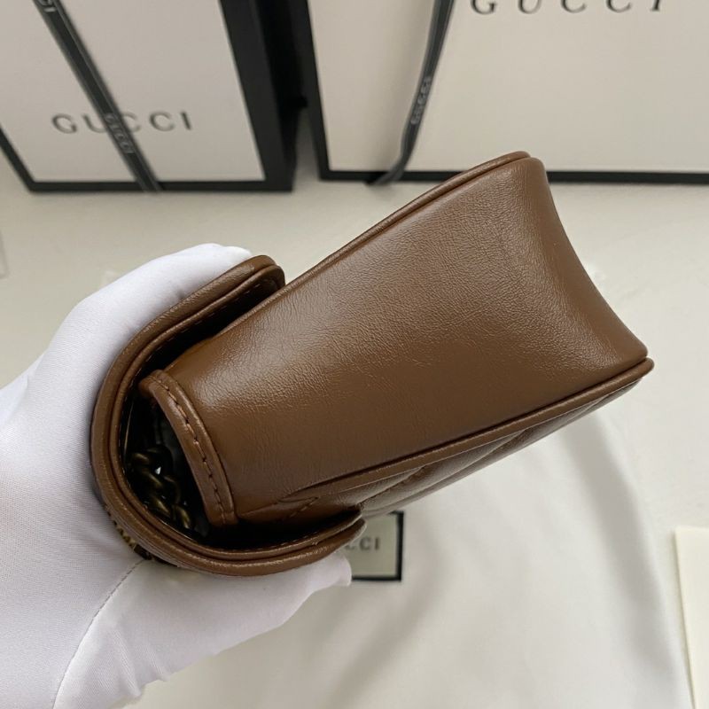 Túi xách GG Marmont da cao cấp Gucci size 26