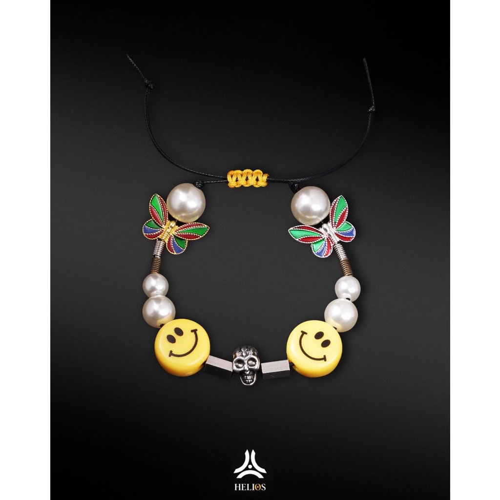 Vòng tay kim loại nam, nữ Helios Emoji