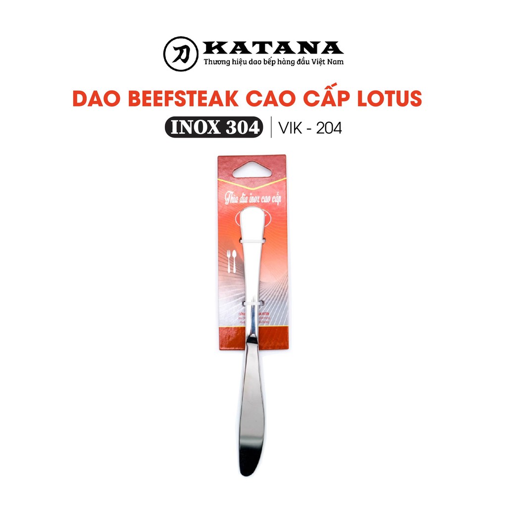 Dao beefsteak inox cao cấp VITEK Lotus