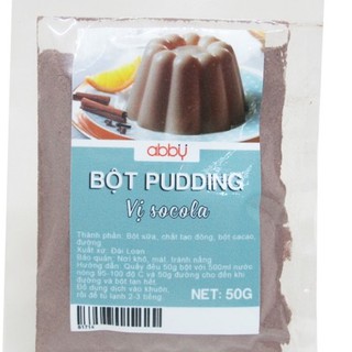 Bột pudding socola 50g Mole