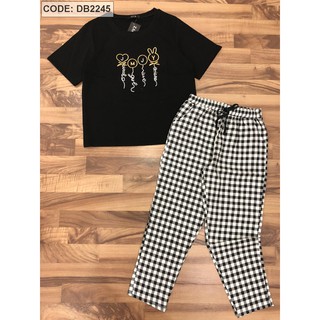 ĐỒ BỘ QUẦN LỬNG 9 TẤC THÊU TRÁI TIM- 1SIZE, NHIỀU MÀU (CÓ BÁN SỈ)