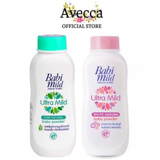 Phấn Thơm Trẻ Em Babi Mild Thái Lan Hương Tự Nhiên Và Hương Anh Đào 180g