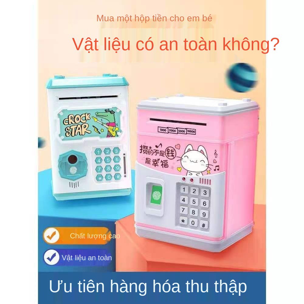 > Con heo đất học sinh chỉ nhập được chứ không mật khẩu dấu vân tay câu chuyện âm nhạc thiếu nhi quà tặng nhật cho bé