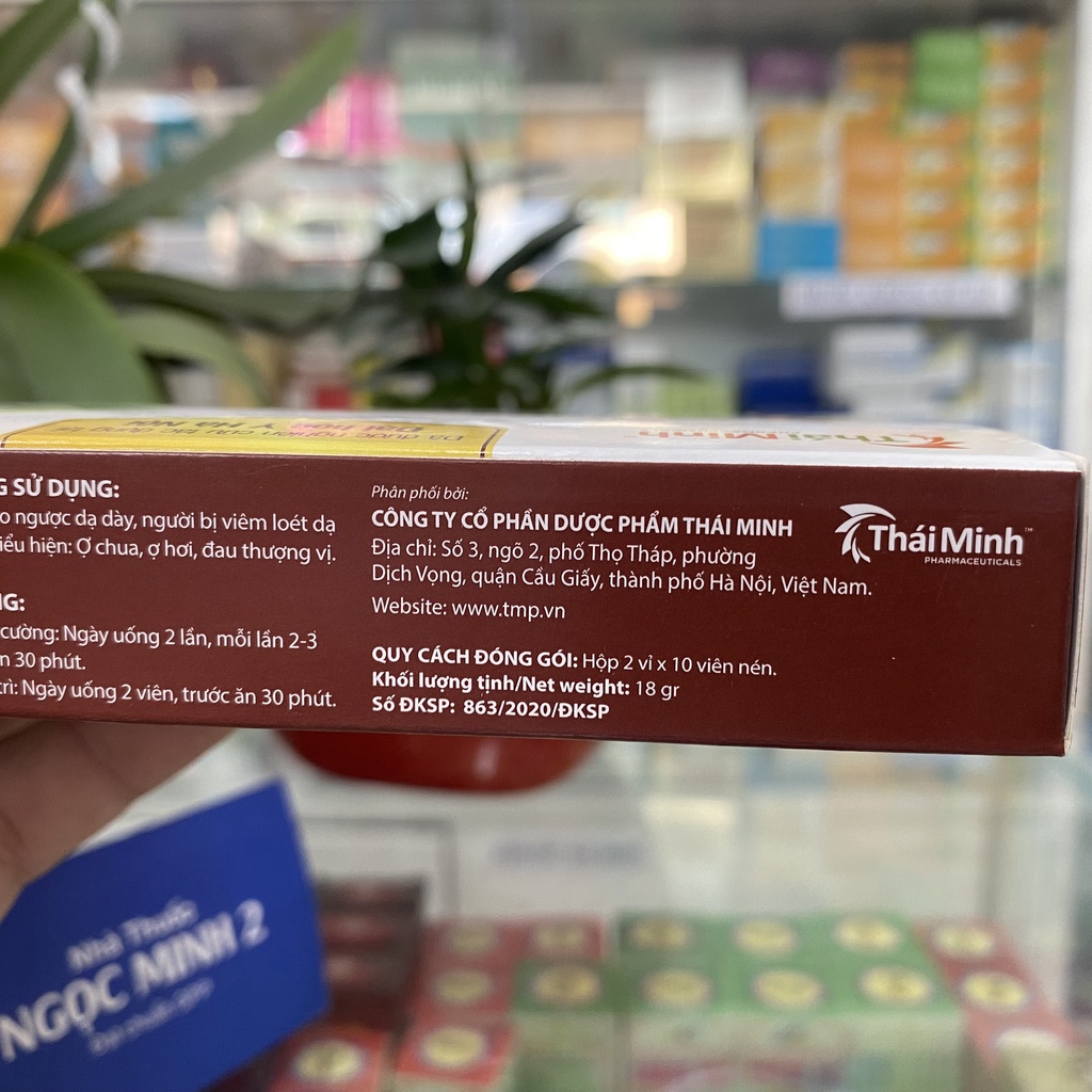 ✅ [Chính Hãng] Bình Vị Thái Minh dùng cho người trào ngược dạ dày viêm loét dạ dày