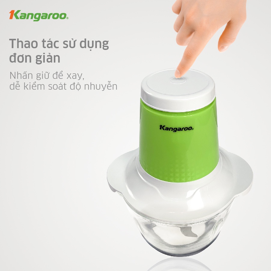 [Mã ELHADEV giảm 4% đơn 300K] Máy xay thịt 1.2l Kangaroo KG12T