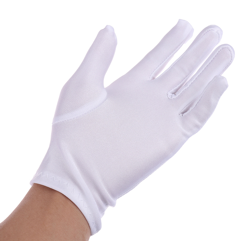 Găng tay vải satin mềm mại thời trang đẹp mắt cho bạn gái