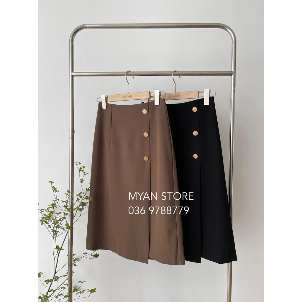 Chân váy 3 cúc đông Vvn062112 | BigBuy360 - bigbuy360.vn