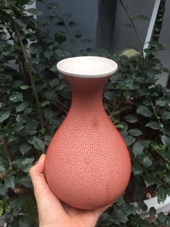 Bình tỏi rạn giả cổ