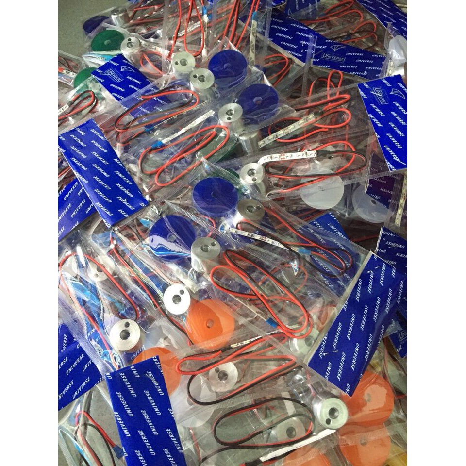 Mika gù đèn tay lái có led kèm theo - mica gù led tay lái có led kèm theo