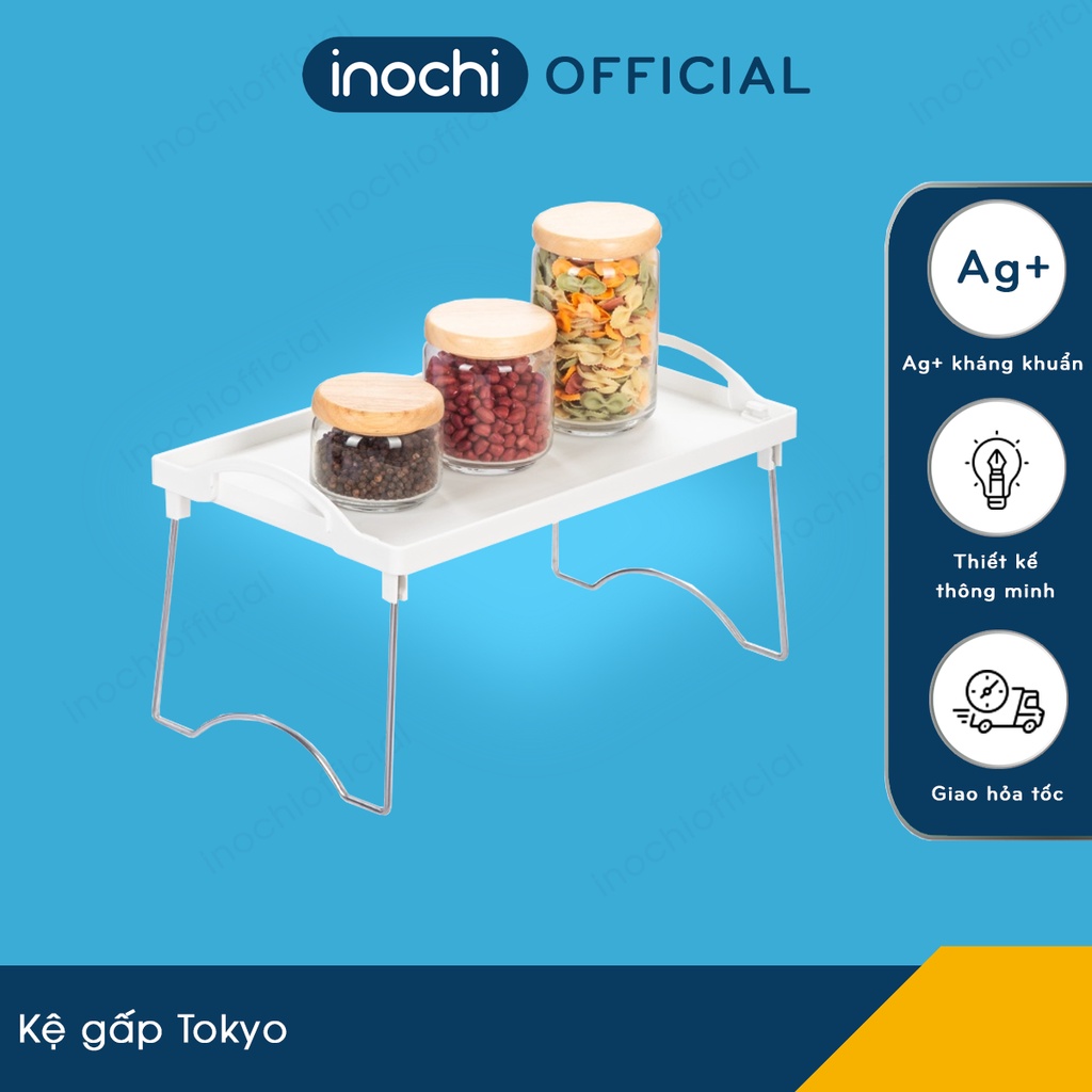 Kệ gấp Tokyo - Phong cách tối giản, Thiết kế tinh tế, Chịu lực tốt, Chất lượng Nhật Bản