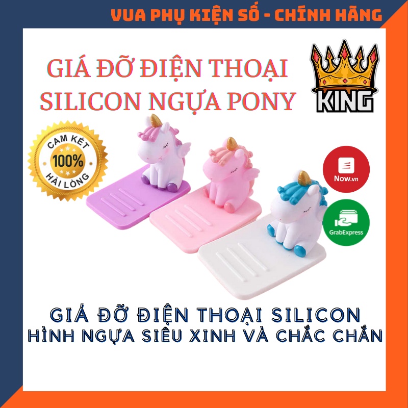 Giá đỡ điện thoại - Kệ điện thoại hình ngựa Pony