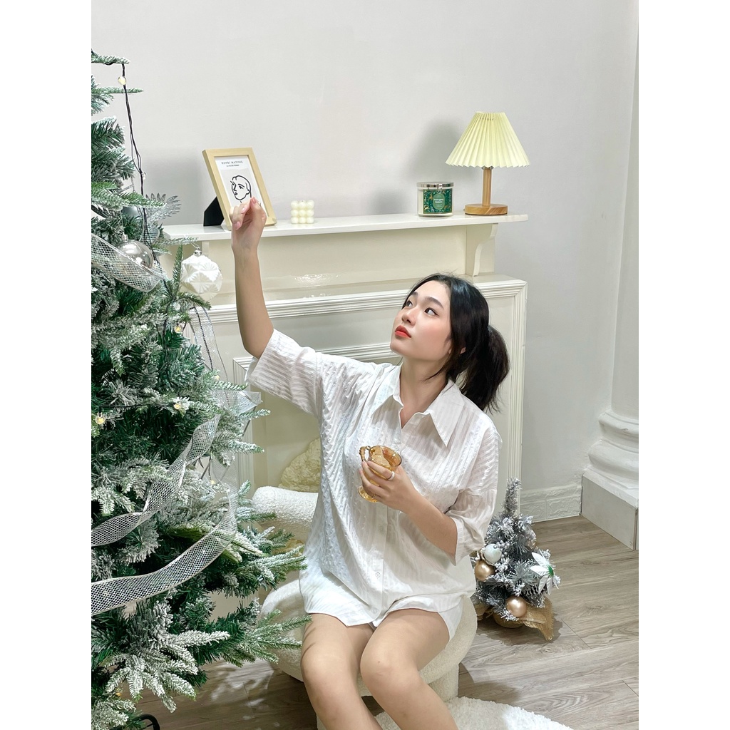 Set đồ sơ mi nữ thoải mái năng động DORI SET