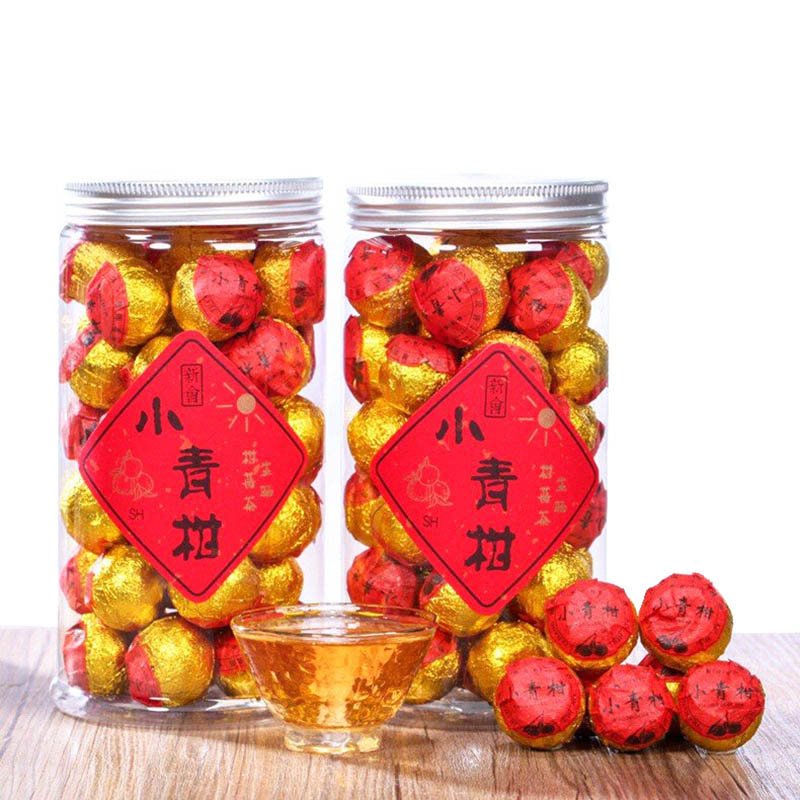 Trà phổ nhĩ quýt xanh 12 năm