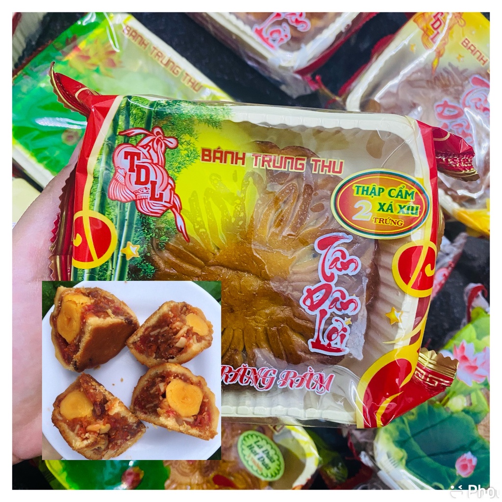 BÁNH Pía TRUNG THU THƠM NGON 2 TRỨNG ĐỦ VỊ-chính hãng 100%