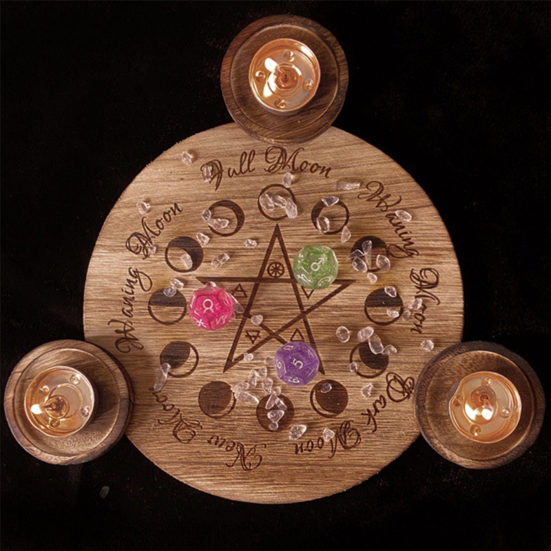 Khuôn Silicone Hình Tròn Làm Đế Nến Thủ Công DIY