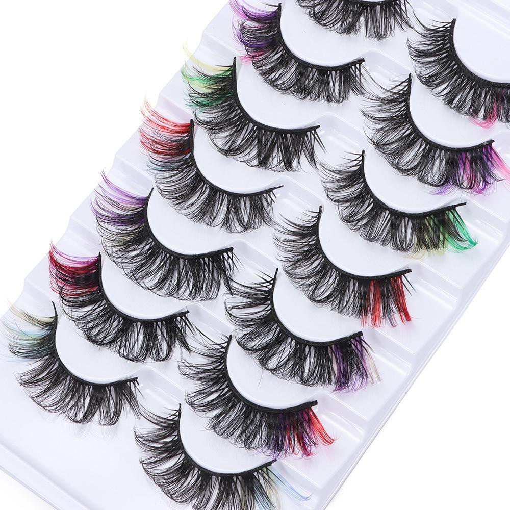 Xiantin Set 7 Cặp Lông Mi Giả Cong Tự Nhiên