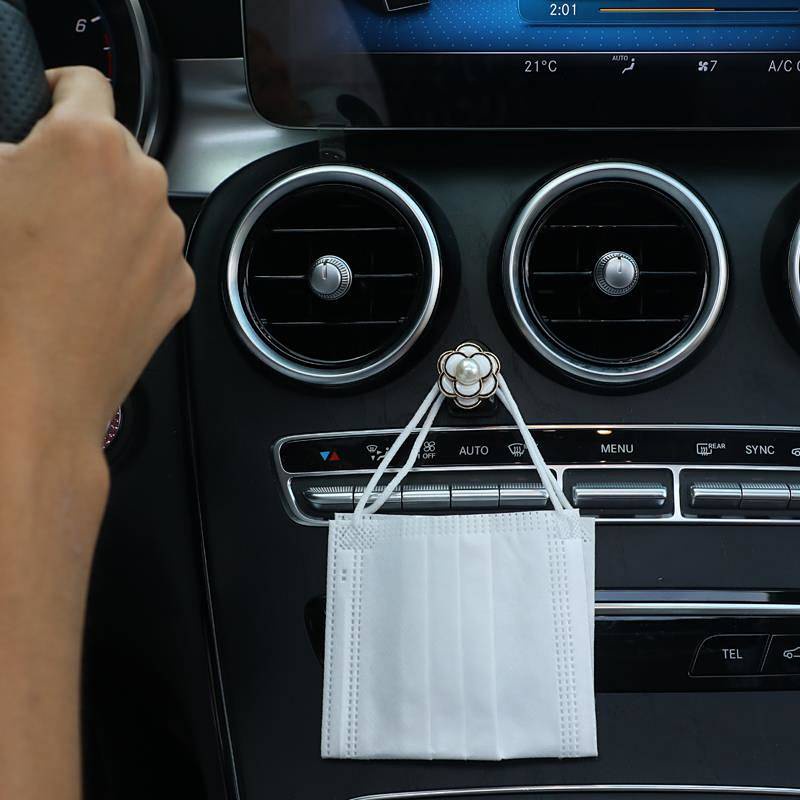 Móc treo vật dụng nhỏ gắn sau ghế phía trước bên trong xe hơi trang trí đa năng 2NXO