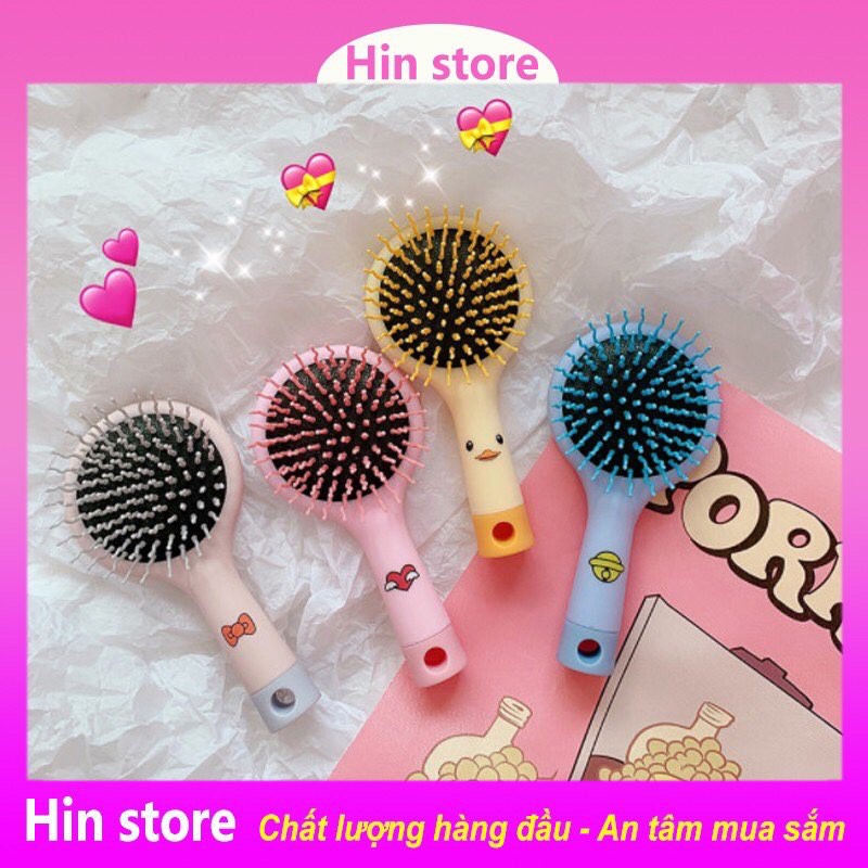 Lược kèm gương 2 trong 1 cho nữ