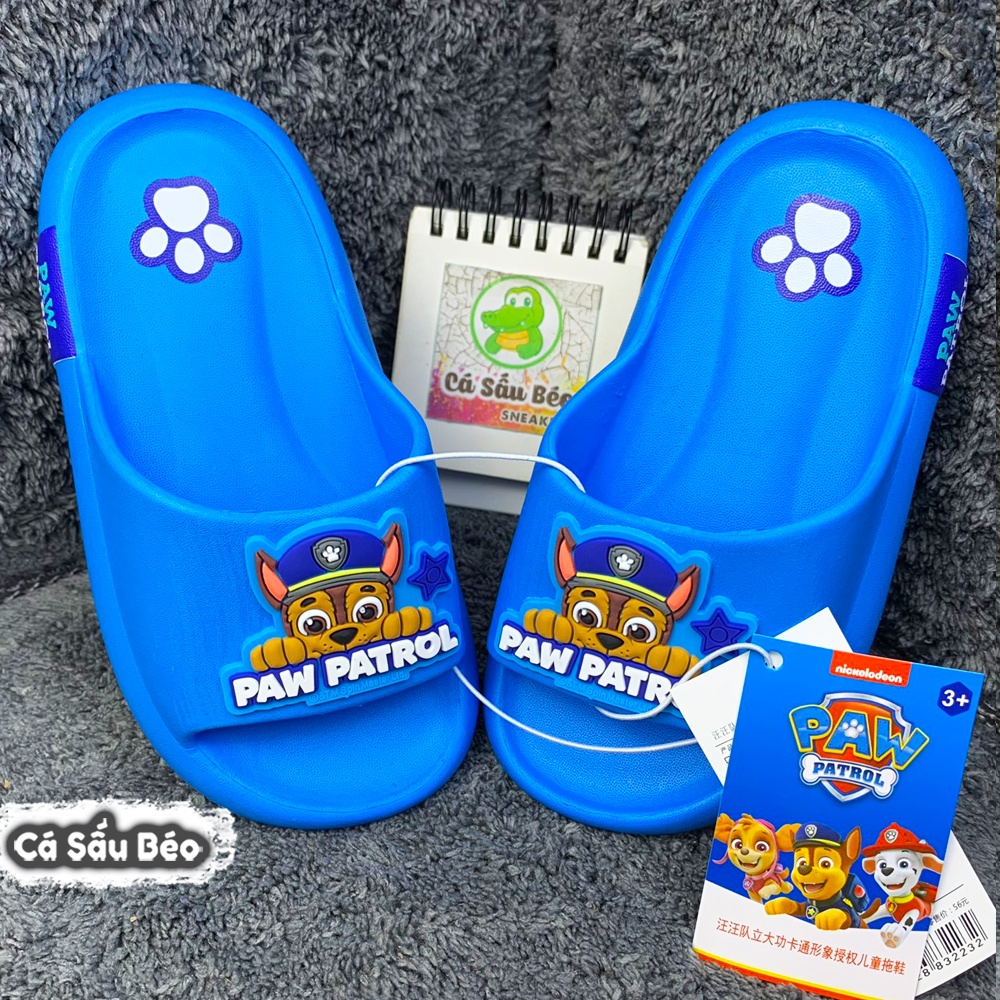 Dép lê và quai ngang Đội Chó Cứu Hộ Pawpatrol cực ngầu cho bé. Xả hàng cực rẻ