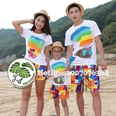 [GIÁ SỈ] Bộ Thun Du Lịch Gia Đình [THE ACTION]    -  Inbox Chọn Kiểu ( Quà Tặng)