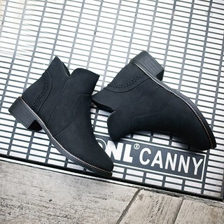 Giày Boot Nữ Da Lộn