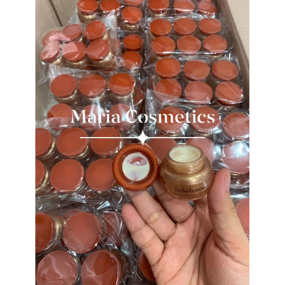 [AUTH 1000% ] SULWHASOO MINI Kem Nhân Sâm Cô Đặc Sulwasoo Concentrated Ginseng Renewing Cream mini 5ml