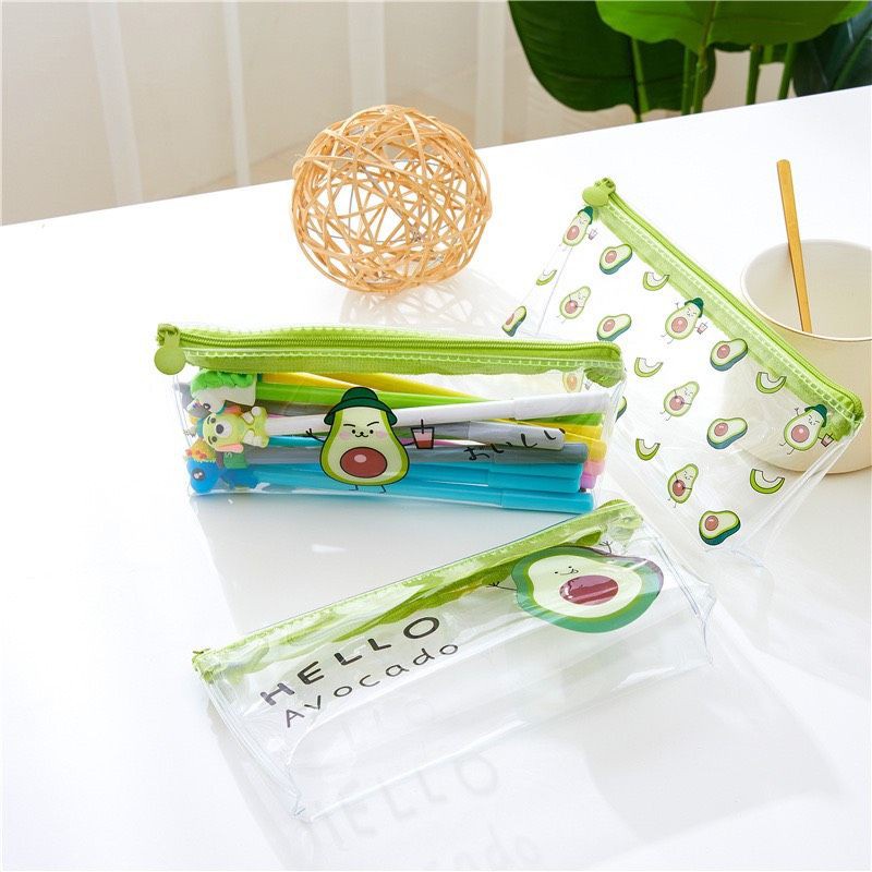 Bóp viết trong hình trái cây/trái bơ