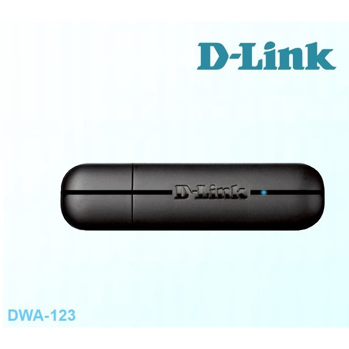 Bộ Thu WiFi DLink DWA-123 chuẩn N150Mbps , Hàng Chính Hãng