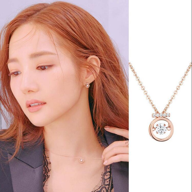 Vòng cổ Rhinestone Hàn Quốc Vòng cổ thời trang cao cấp của phụ nữ
