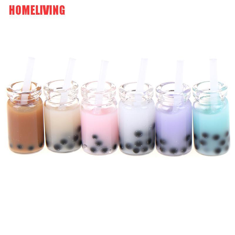 [HOMELIVING] Set 3 Ly Trà Sữa mini 1: 12 Trang Trí Nhà Búp Bê Thu Nhỏ