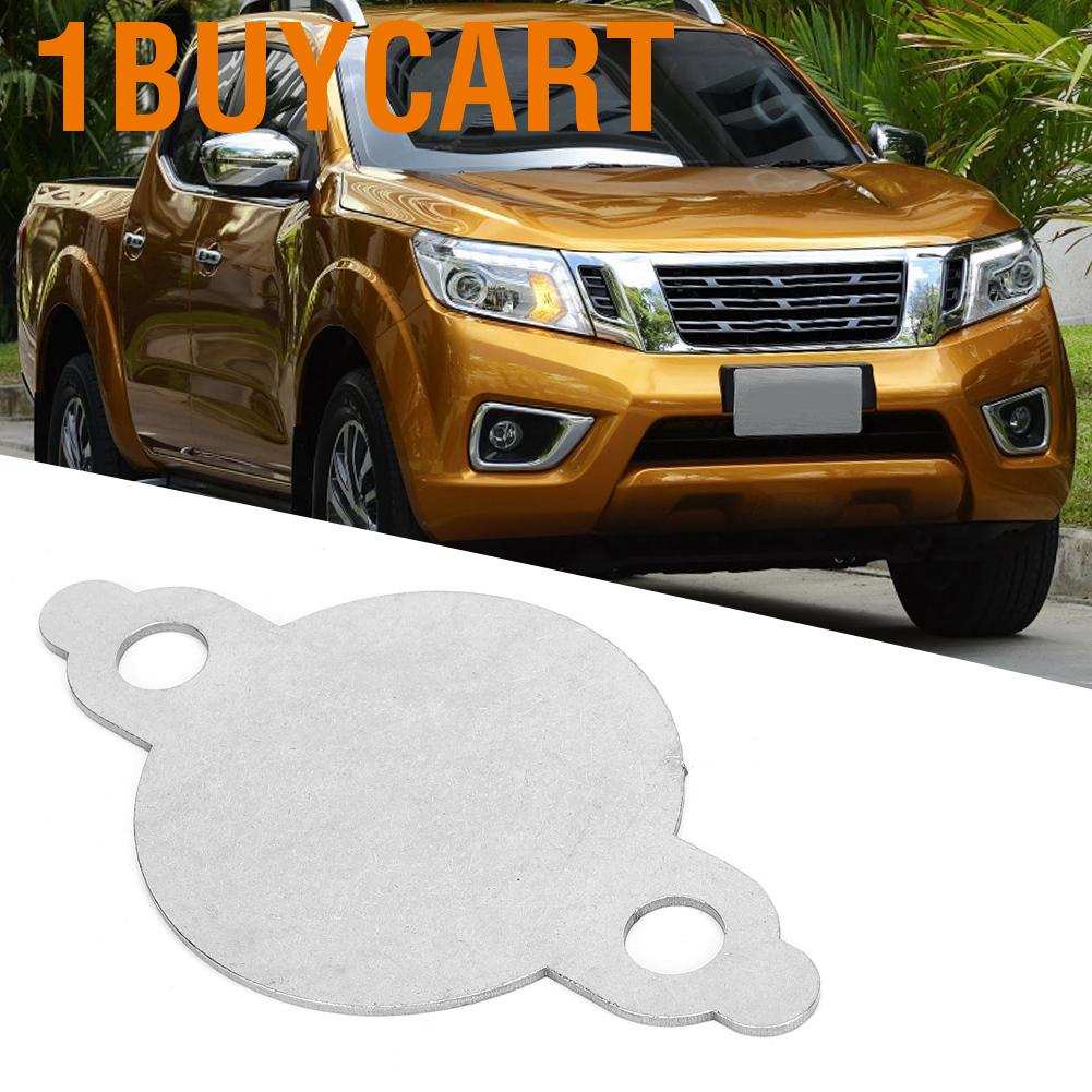 1buycart High Quality Aluminium Alloy Blanking Plate  Durable EGR Valve Stable Block for Nissan Navara D40 YD25 Toyota Landcruiser 1VD-FTV 4.5L