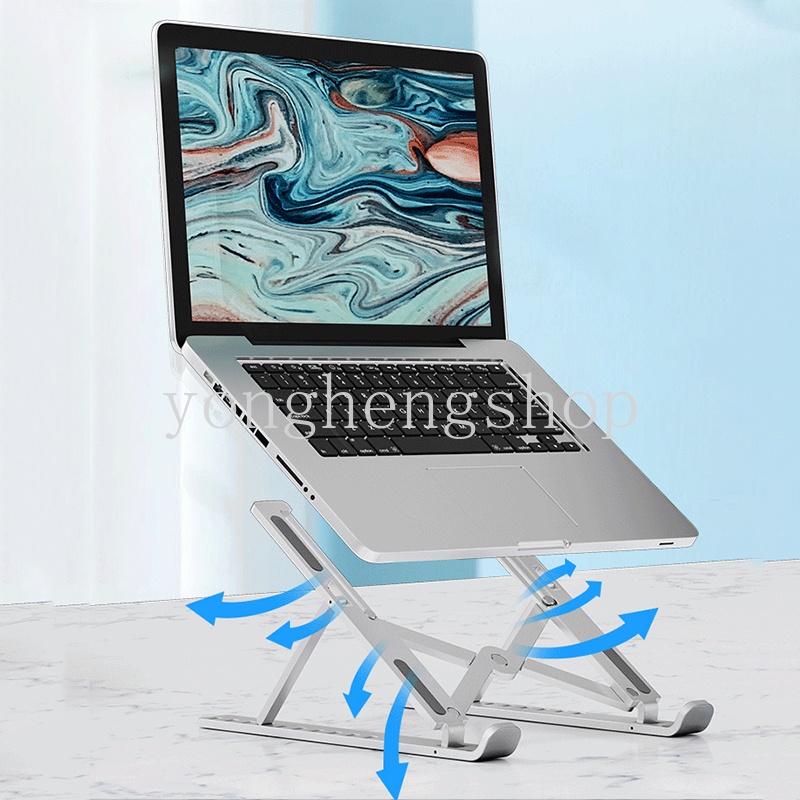 Giá Đỡ Laptop Điều Chỉnh Được 10 Mức Độ Chống Trượt Tản Nhiệt