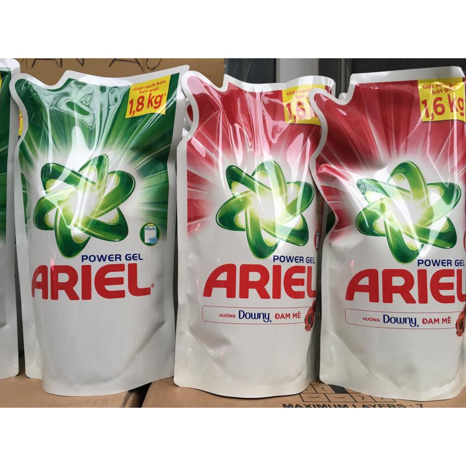 Nước giặt Ariel túi 1,3L